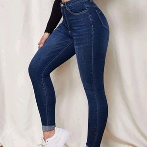 Womens dark wash jeans
